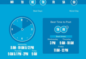 linkedin timings